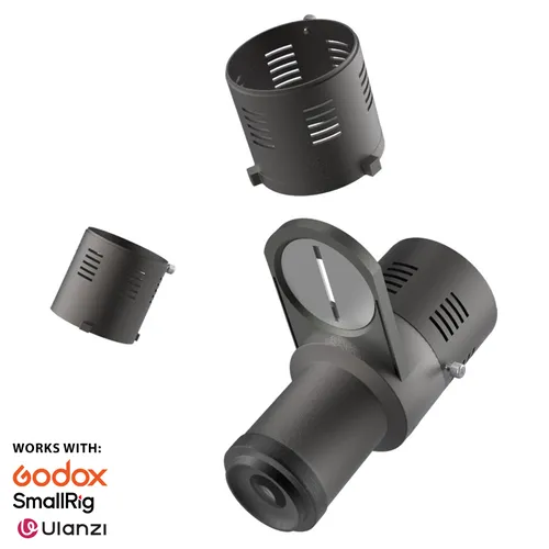 DigitalFoto Snoot Mini Gobo Projector (Smallrig, Godox ML, Ulanzi)