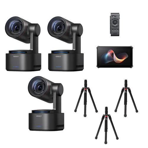 Obsbot Tail 2 - 4K PTZ - 3 Camera Bundle