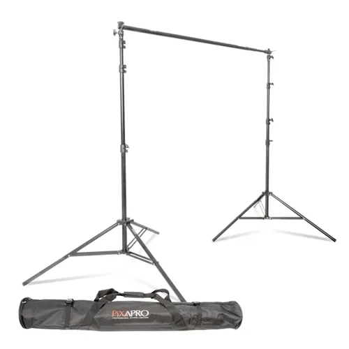 2.8x3m Telescopic Adjustable Background Stand for Photo & Video Studios