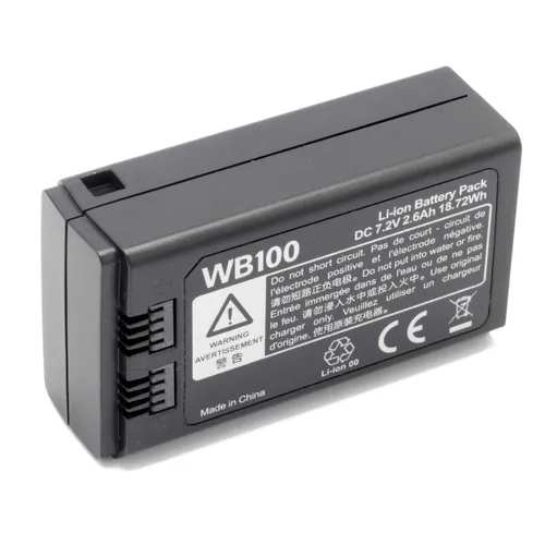 WB100 Spare Battery for Godox AD100 Pro & MF-R76 Flash