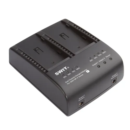 SWIT S-3602F Dual DV Fast Reliable Charger for Sony NP-F Series Batteries