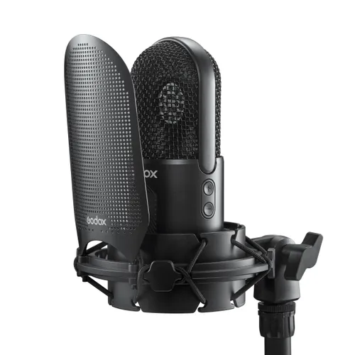 Godox UMic10 Large-Diaphragm USB Cardioid Condenser Microphone for Streaming & Recording