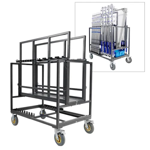 PiXAPRO Heavy-Duty Multi-Function Trolley Cart