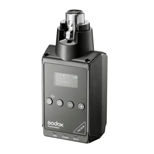 Godox TX3-XLR Plug-and-Play UHF Wireless XLR Microphone Transmitter