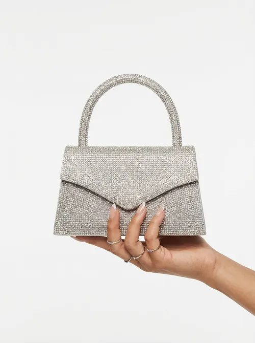 Bolsa Mini Steve Madden Amina con Rhinestones