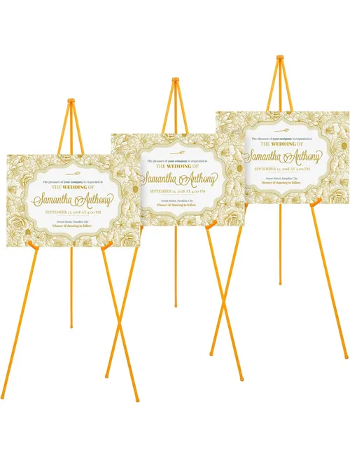 Easel stand gold