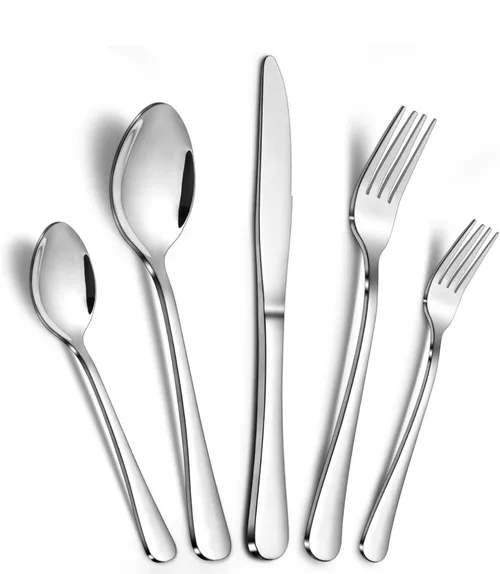 Silver flatware