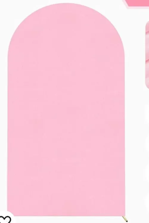 Backdrop cover pink