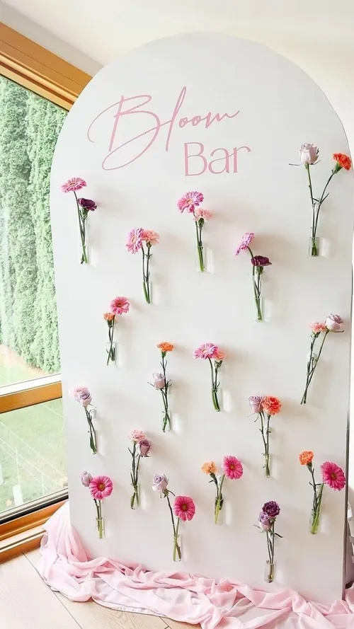 Bloom Bar Backdrop