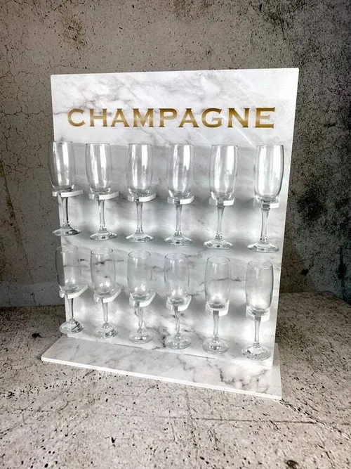 Table Top Champagne wall