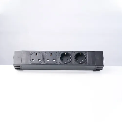 EOL POWERBOX SOCKET UNIT 4WAY (2 x UK, 2 x DE)