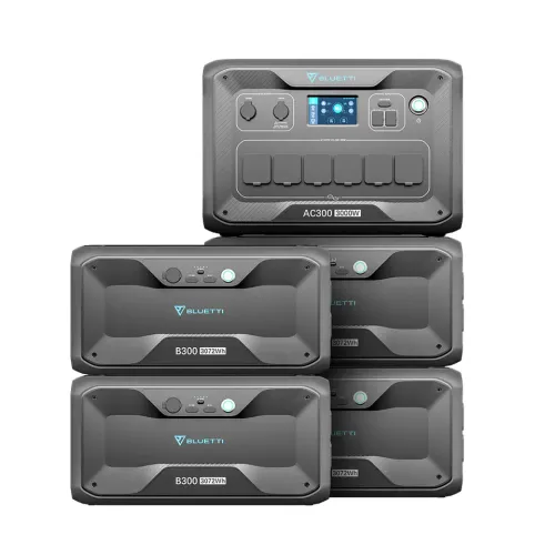 AC300 & 4 x B300 3000W 12288Wh PORTABLE POWER STATION KIT