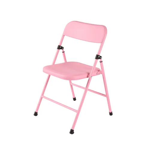 CHILD FOLDING CHAIR (NOT FOR ADULTS) PINK or GREY