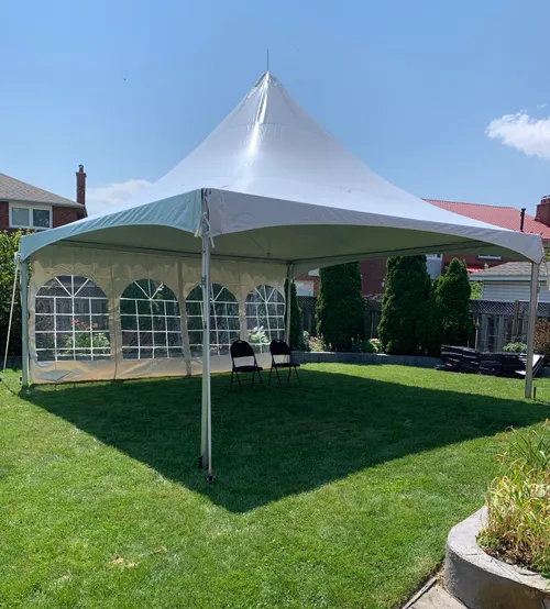 TENT HIGH PEAK - MARQUEE TENT 20'x 20'