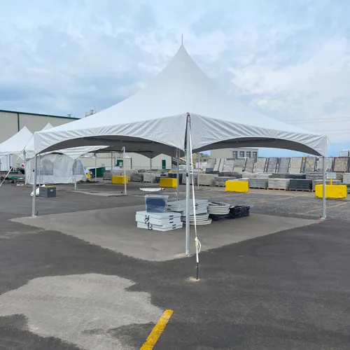 TENT HIGH PEAK - MARQUEE TENT 20'x 20'