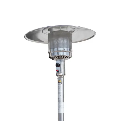 PATIO HEATER - PROPANE OUTDOOR HEATER - STAINLESS STEEL