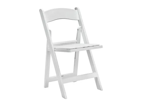 Folding Chair — White