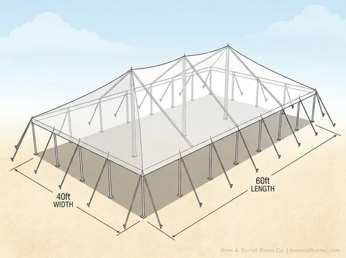 40x60 Pole Tent