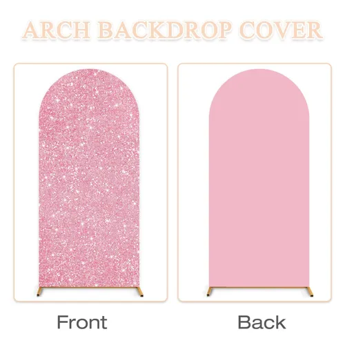 Rose gold balloon arch cover sequin