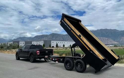 14' x 7' x 3' SL Dump Trailer 14K