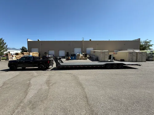 40' Lamar Gooseneck, 2-car hauler, Jeep, Buggy Trailer, Equipment Trailer 