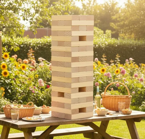 Tumbling Tower Game with Carry Bag