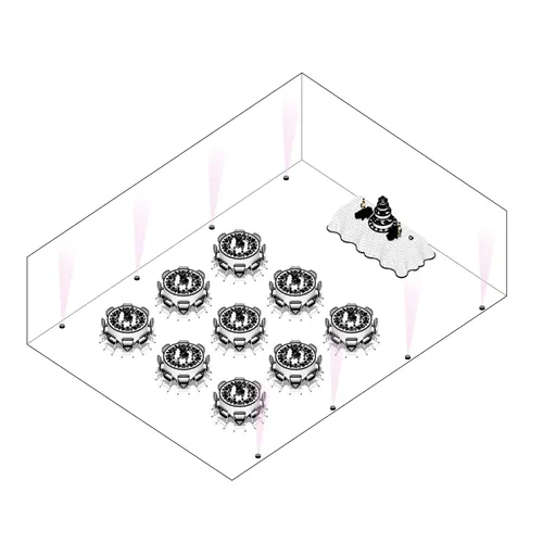 Iluminación de recepción #2