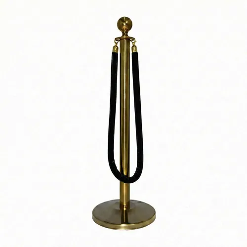 Unifila dorado con cordon negro