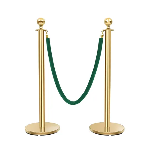 Unifila dorado con liston verde