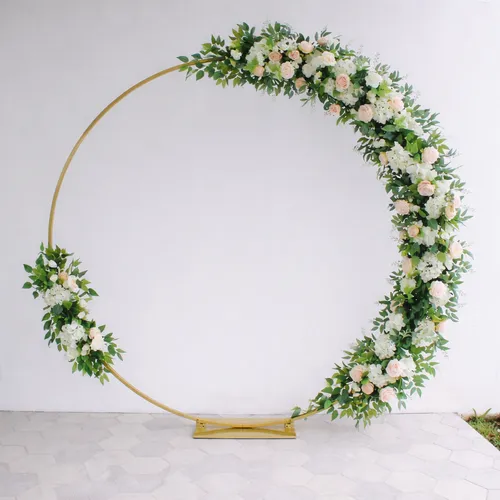 Arco circular con arreglo floral B