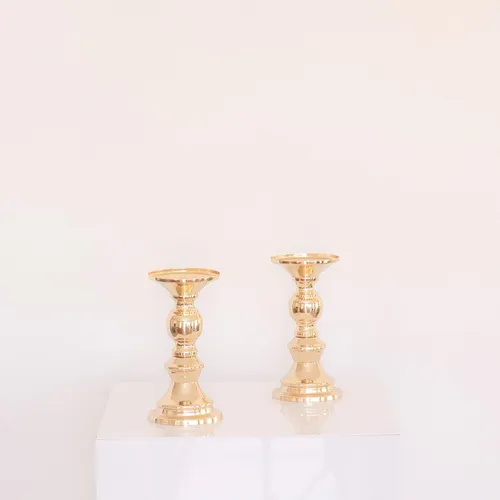 Portavela Dorado (1 unidad)