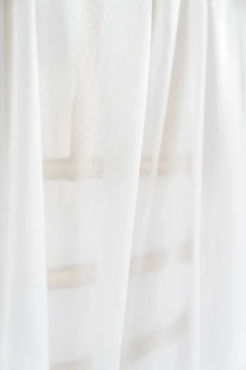 Tela blanca para arco