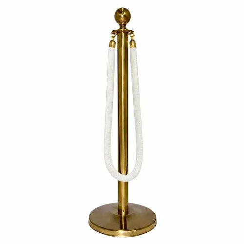 Unifila dorado con cordon blanco