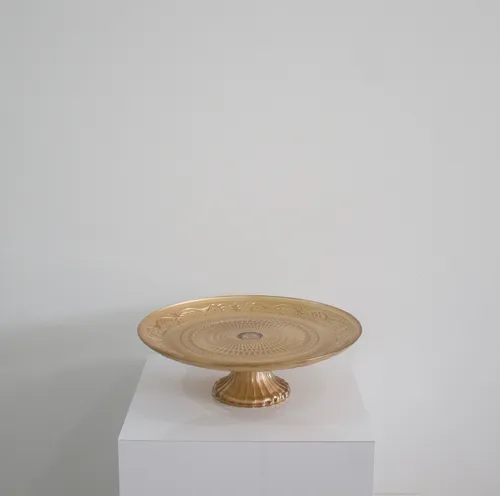 Base queque vidrio 30cm