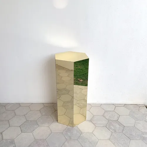 Pedestal espejo grande