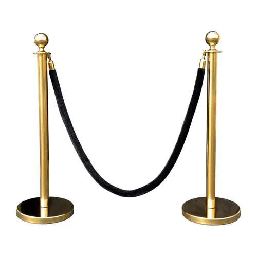 Unifila dorado con liston negro