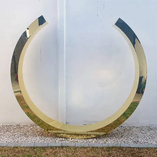 Arco U acrílico espejo