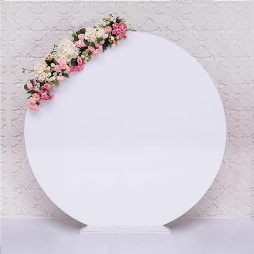 Fondo acrílico blanco