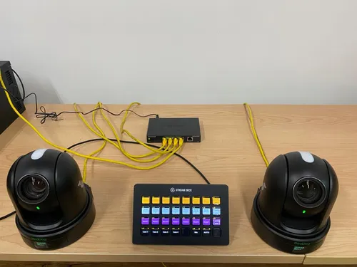 Pack de circuito cerrado PTZ 2 cámaras y operador