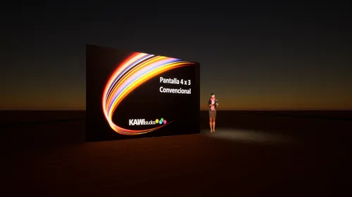 Pantalla LED P3 4x3 - Convencional
