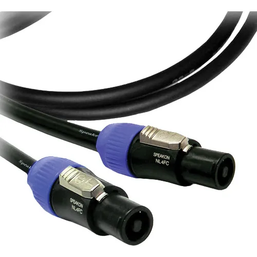 Cable de audio conector speakon