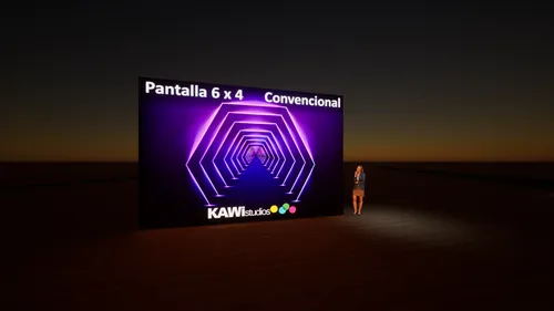 Pantalla LED P3 6x4 - Convencional