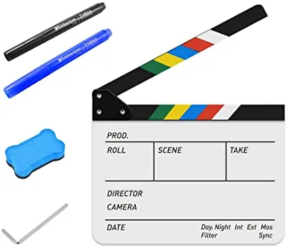 Claqueta acrílica (Clapboard)