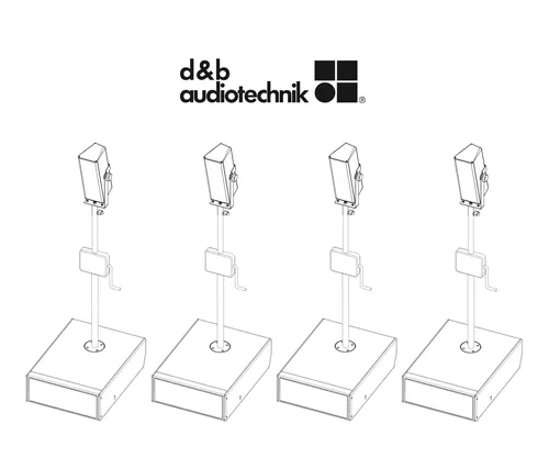 d&b audiotechnik 50 personas envolvente