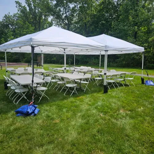 10x20 white Pop up Tent