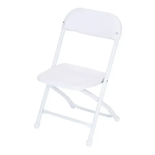 Kids White Foldable Chairs