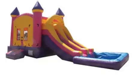 Girl Water Combo Dual Lane Inflatable