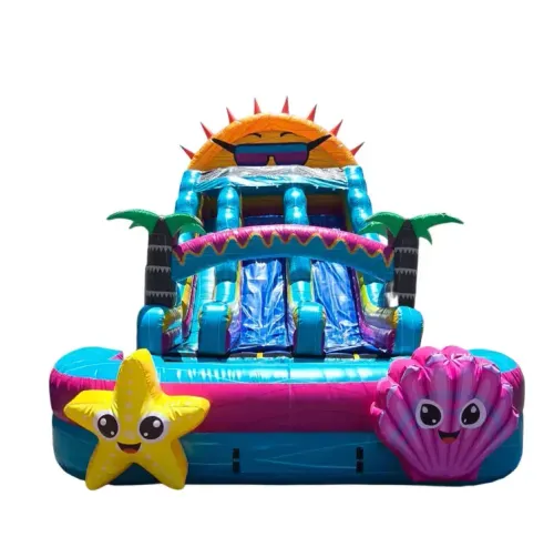 Under the Sea Double Splash- 16 Feet Tall