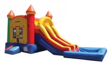 Boy Water Combo Dual Lane Inflatable
