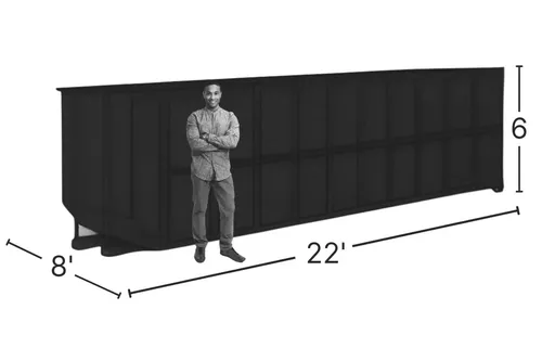 30 Yd Roll Off Dumpster - C/D Waste